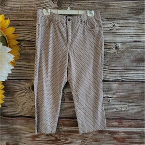 Architect capris Beige/white Women's 10 Pre-owned